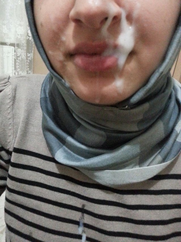 hijab, cum, lips, userpoint