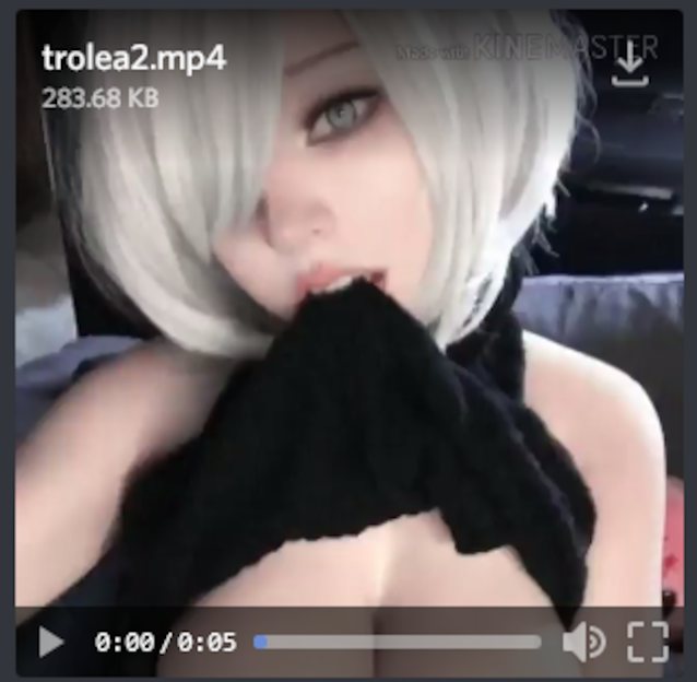 big boobs, white hair, cosplay