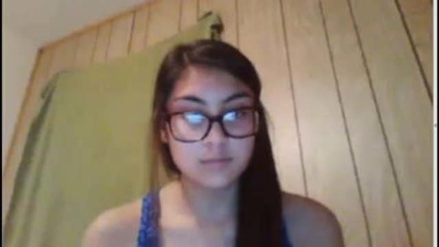 camgirl asian glasses