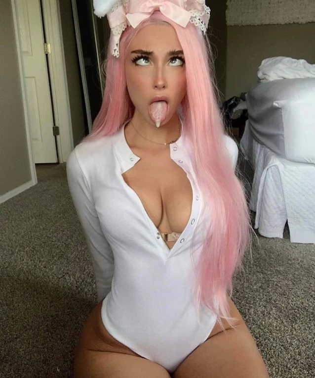 big ass, big tits, amateur, pink hair, ahegao