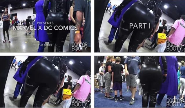 ass, booty, latex, leggings, convention