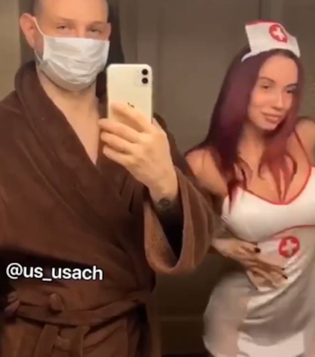 nurse amateur motel