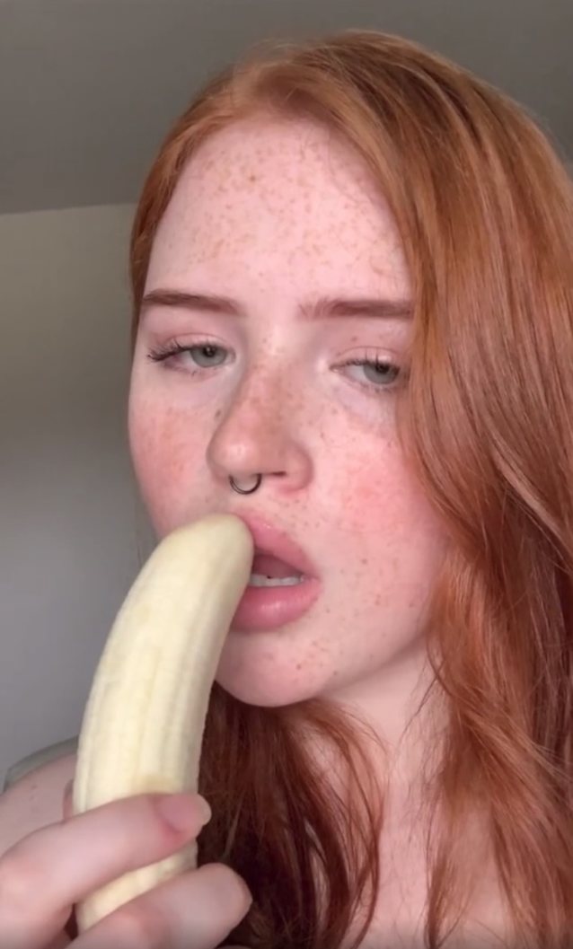 banana blowjob thonge