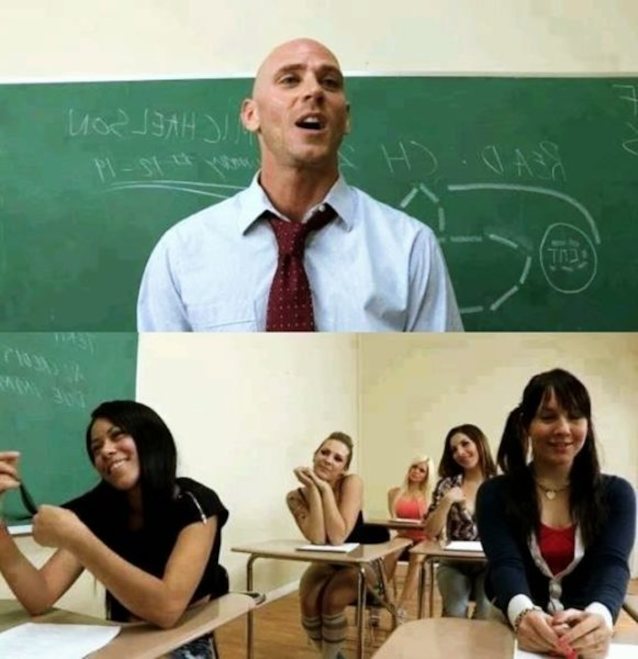 school, johnny sins, girls, uniform, brazzers