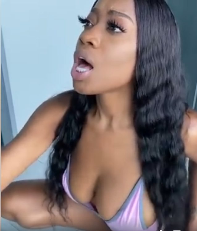 ebony, big boobs, pink bra, beer, cumshot