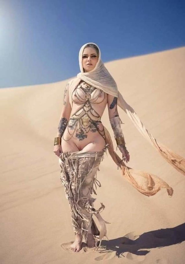 desert, goddess, hijabi, cute