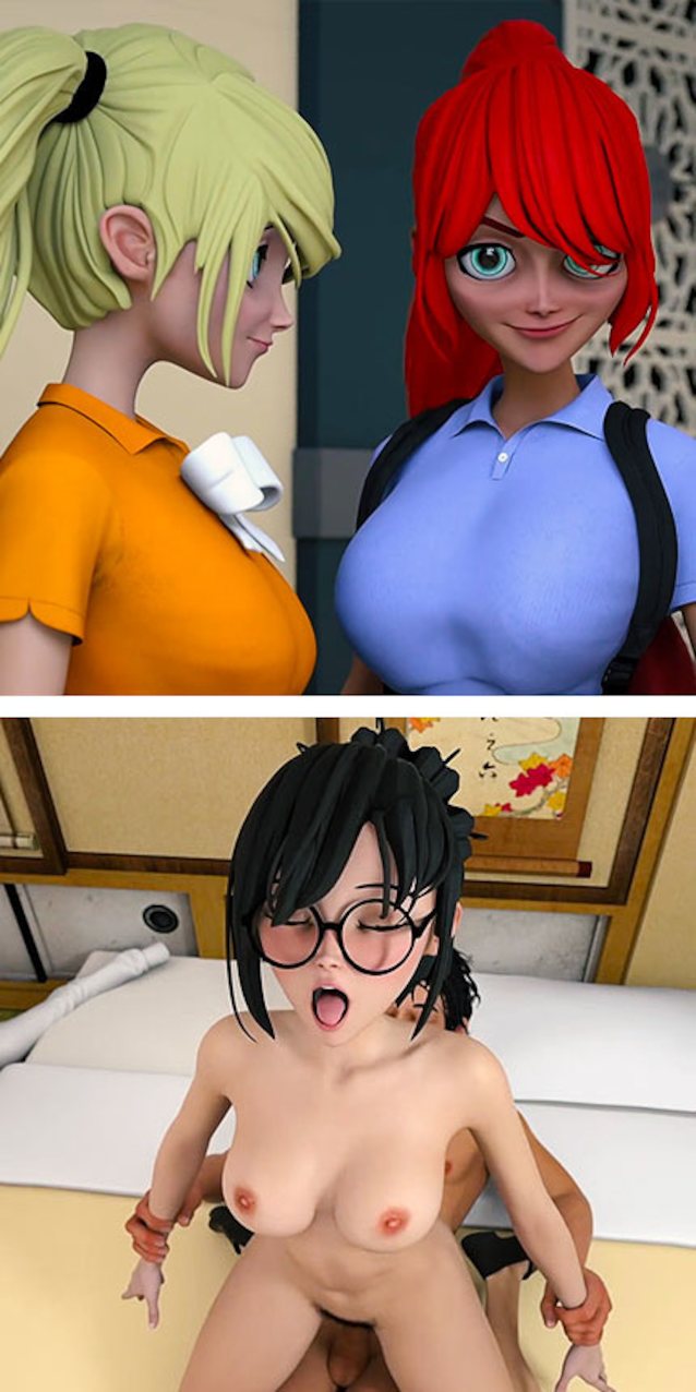 cartoon, 3d porn, many girls, ahegao, hot