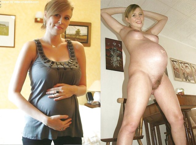 pregnant, blonde, hairy