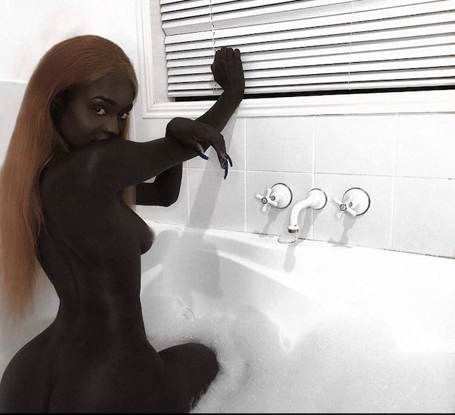 teen ebony amateur