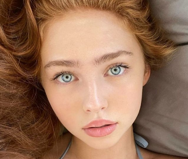 teen redhead brunette