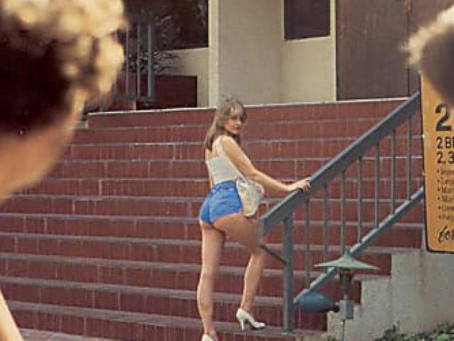 hot pants dirty blonde denim booty shorts