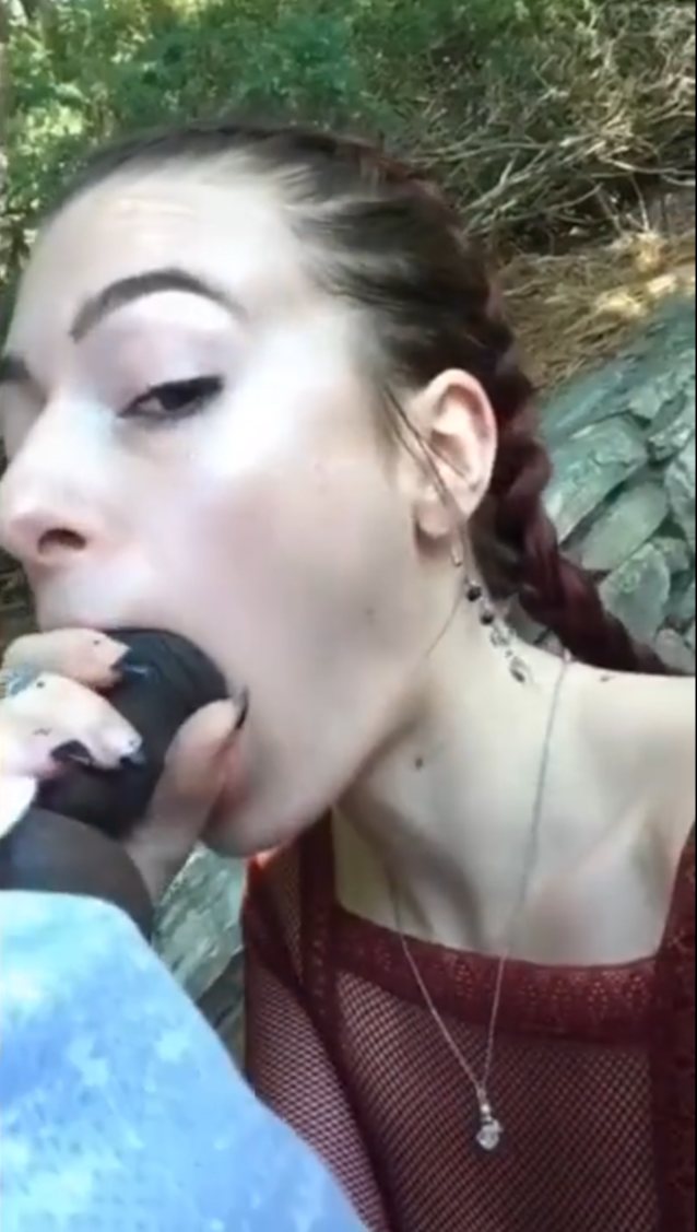 redhead, blowjob, bbc