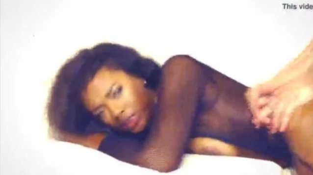 ebony interracial cumshot