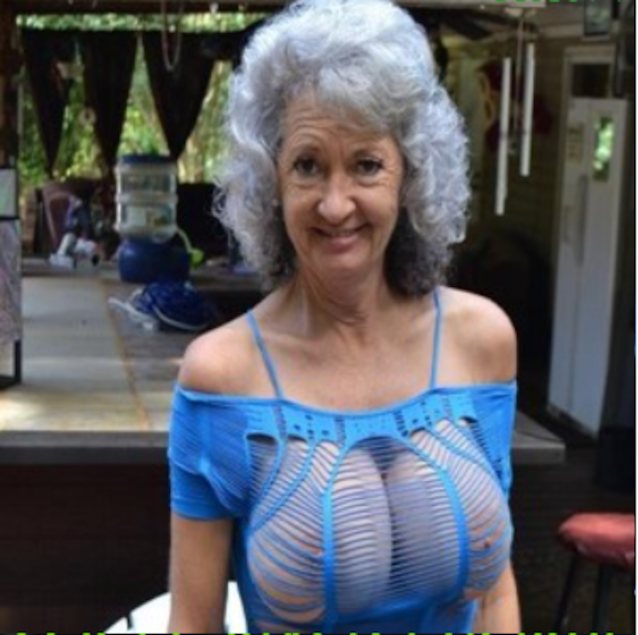 old, big tits, grandma