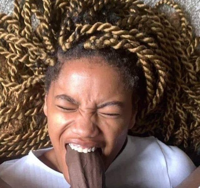 ebony amateur big cock