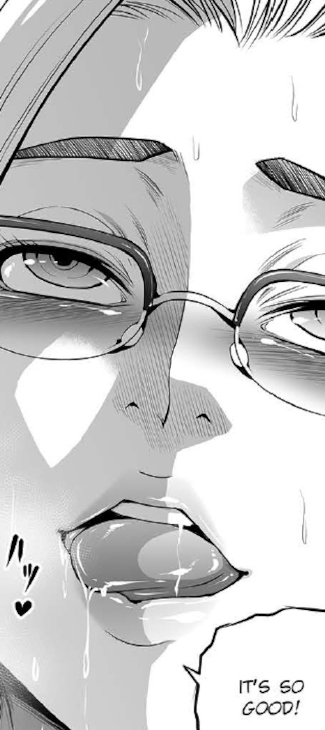 manga glasses ahegao