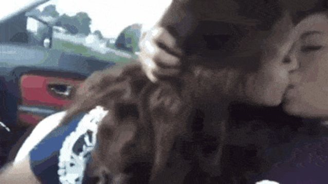 Lesbian Fingering In Car