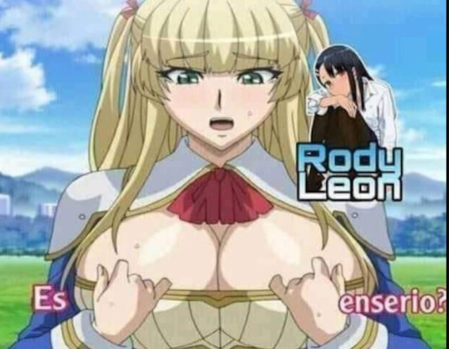 hentai blonde big tits