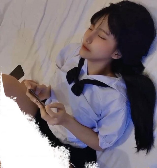 asian, schoolgirl, boob