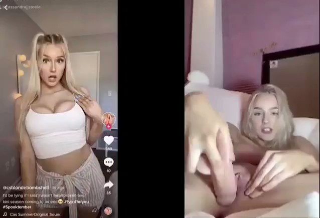 tik tok, blondie, big tits, amateur, teen