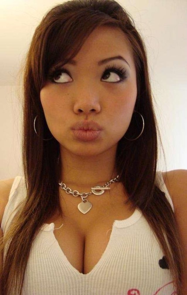 asian, bimbo, big eyes