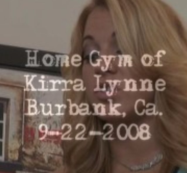 blonde, gym, kirra lynne