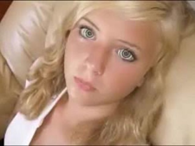 blonde, teen, eyes