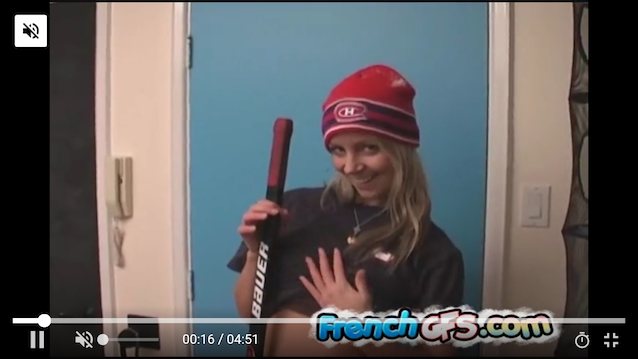 blonde, hockey, montreal, canadiens, amateur