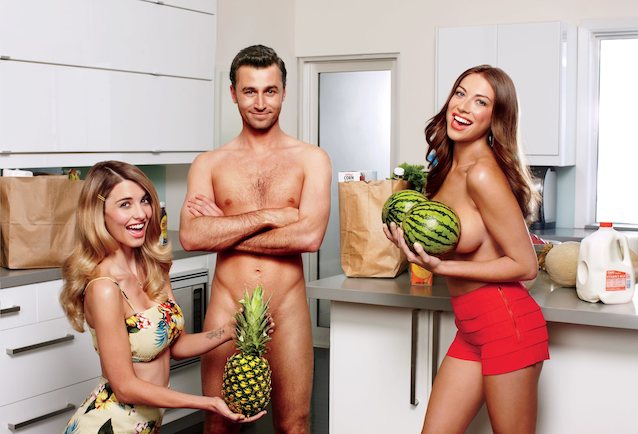 james deen, fruits, shooting, non nude