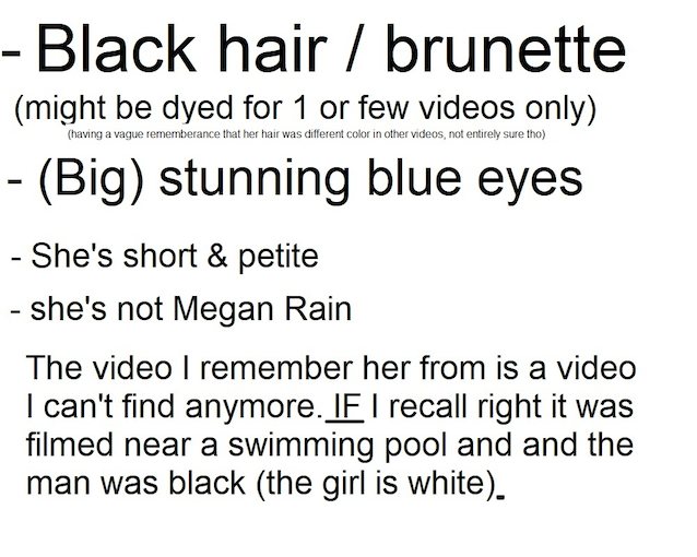 black hair, brunette, blue eyes, petite, short