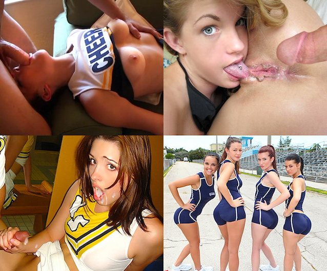 porn ad, damplips, cheerleader, teen, piercing