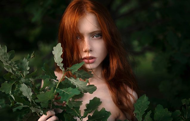 redhead nature public