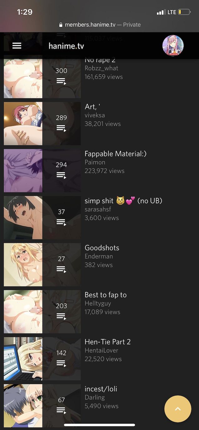 hentai thumbnail breast