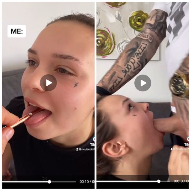 tattoo, blowjob, tiktok, cute