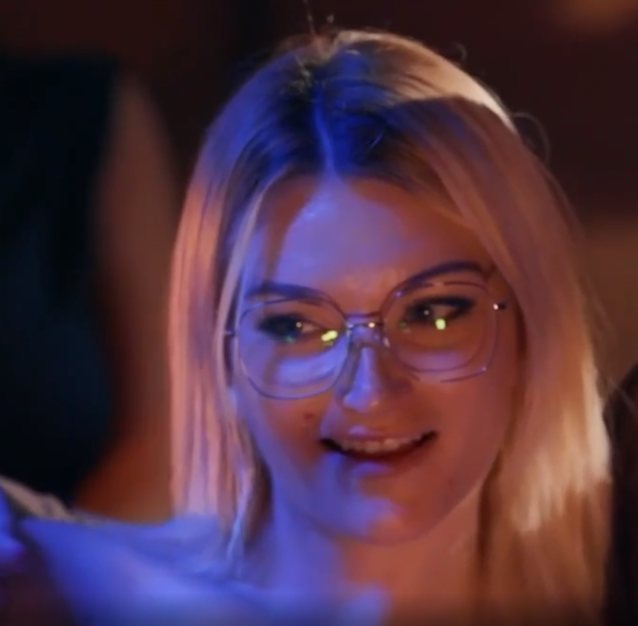 pornstar glasses cute