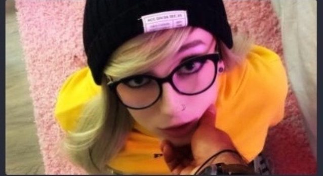 glasses, nerdy, egirl, blowjob, submissive