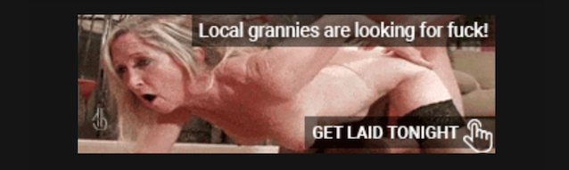 grannie, old, porn ad