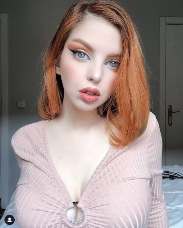 blue eyes, beautiful, orangehair