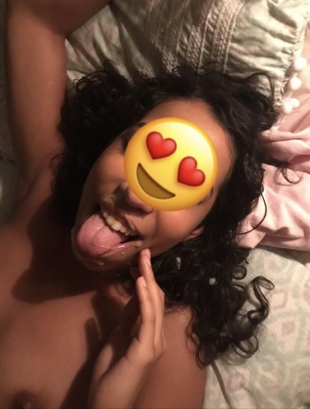 cumslut, amateur, facial, hidden, smile