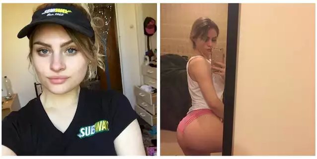 amateur, subway, ass, tease, face