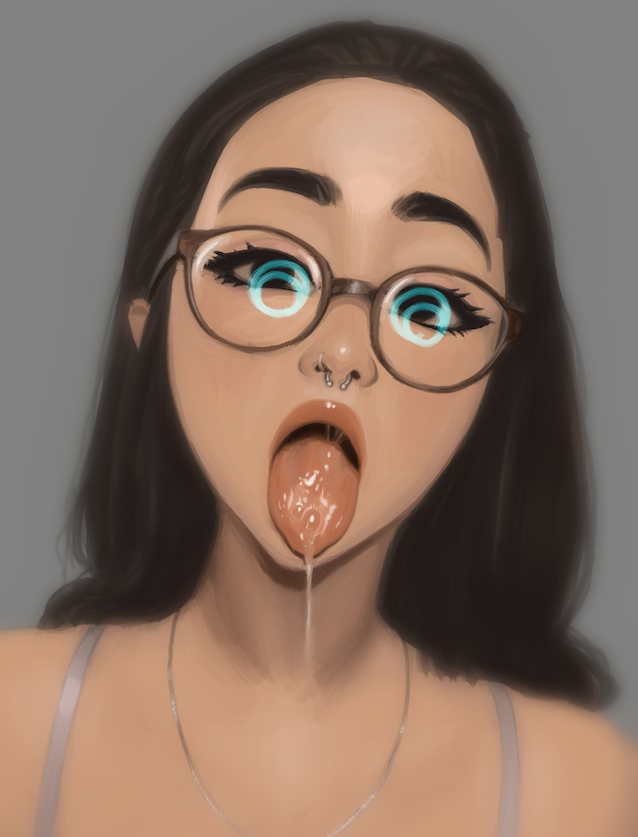 awallow blowjob cute