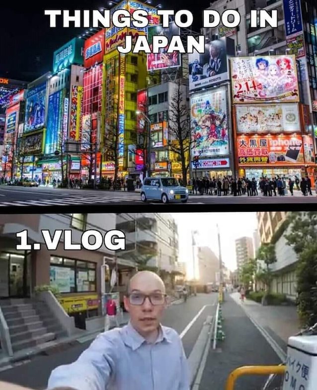 vlog, japan, slut, youtuber, bald guy