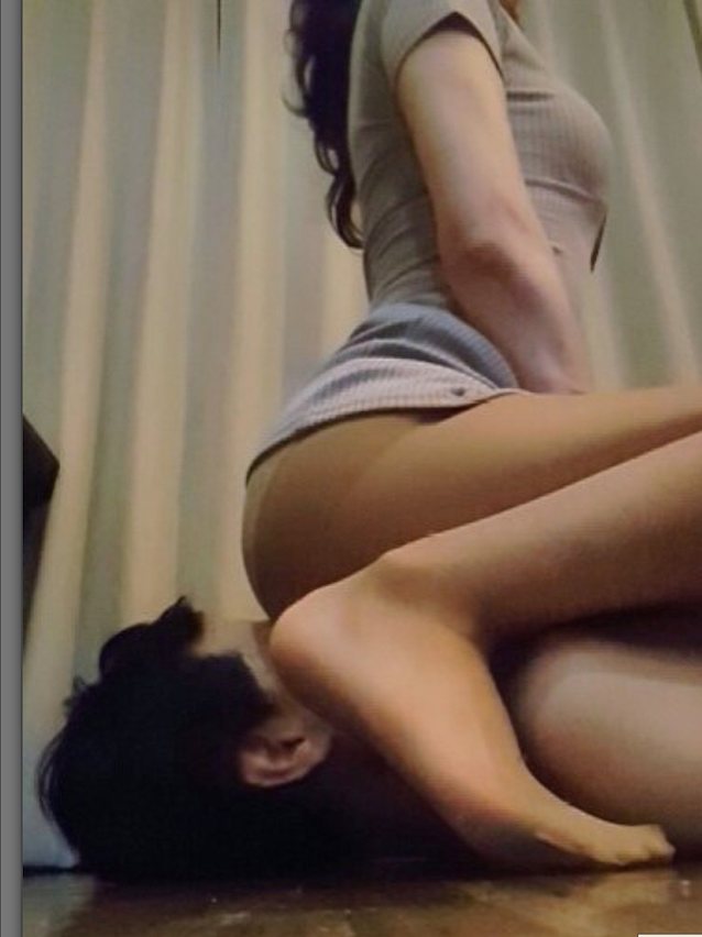 facesitting, ass worship, smother, japanese