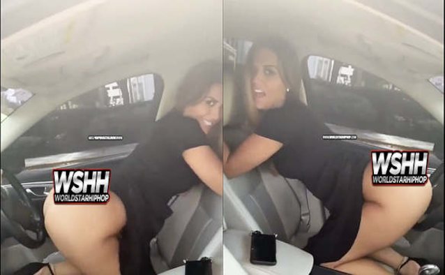 twerking, twerk, dress, car