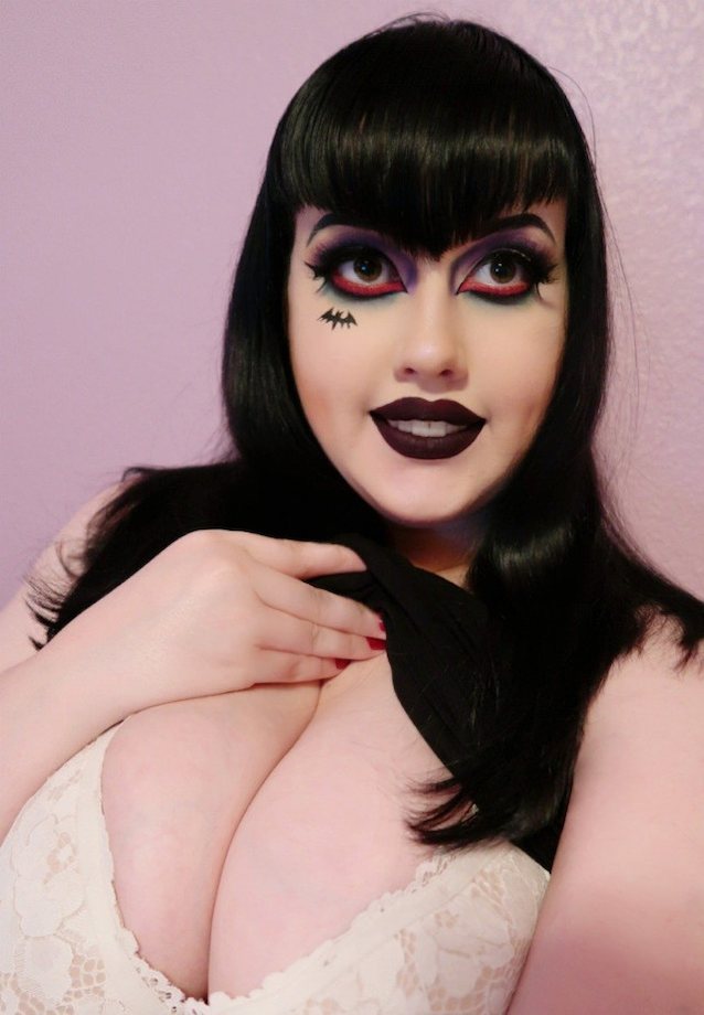 chubby, goth, big tits, big ass