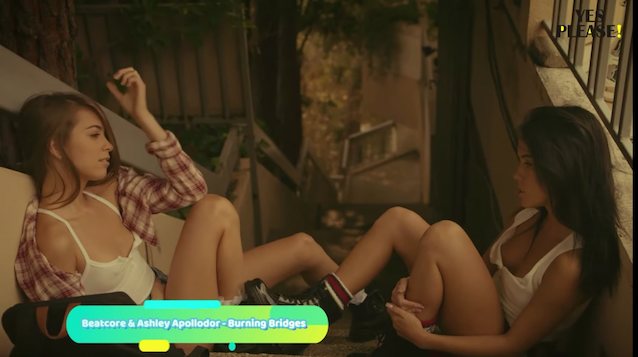 lesbian girls brunette tease
