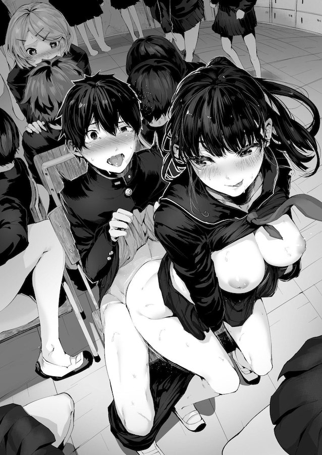 doujinshi class room school uniform