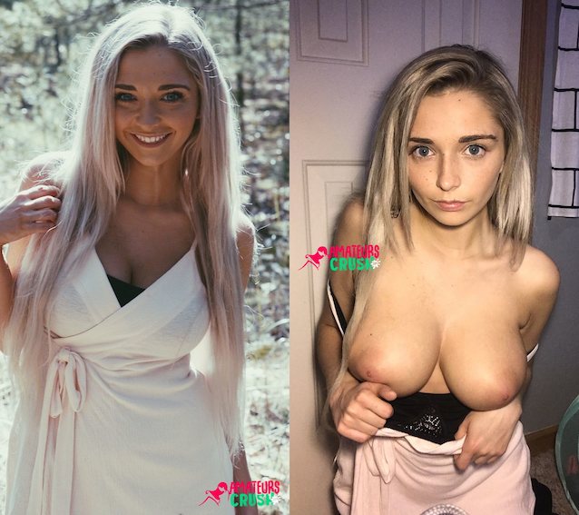 blonde busty teen