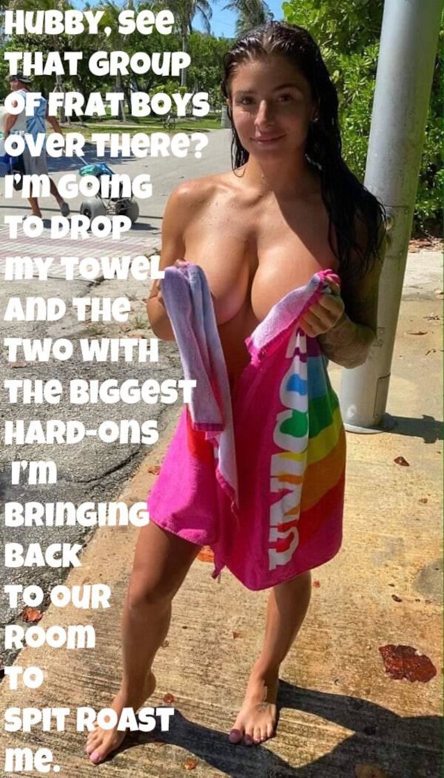 busty wet towel