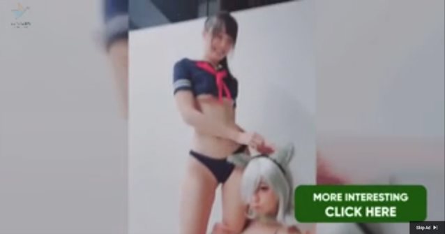 jav, cosplay, porn ad